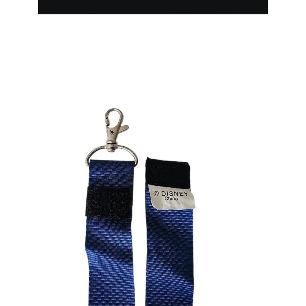 Walt Disney Travel Co Lanyard ID Badge Holder Navy Mickey Logo NWT Travel